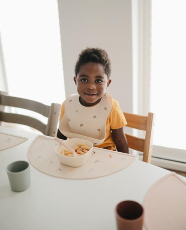 Mushie Silicone Place Mat, Shifting Sand